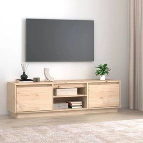 Móvel para TV 140x35x40 cm madeira de pinho maciça