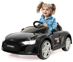 Carro elétrico infantil Audi R8 preto 18V Einhell Power X-Change Bateria e carregador não incluídos