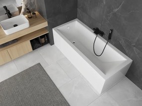 Mexen Cubik banheira retangular 170 x 80 cm com revestimento, branca - 55031708000X