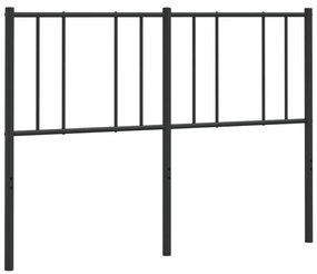 Cabeceira de cama 150 cm metal preto