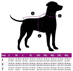 casaco para cães com arnês impermeável reflexivo roxo 4XL