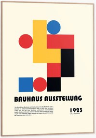 Impressão digital emoldurada Bauhaus