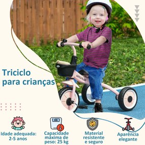 AIYAPLAY Triciclo para Crianças de 2 a 5 anos Triciclo Infantil com As