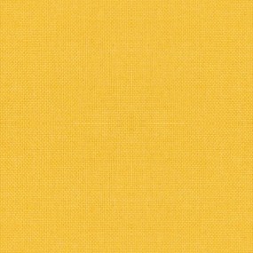 Cadeira de escritório giratória tecido amarelo-claro
