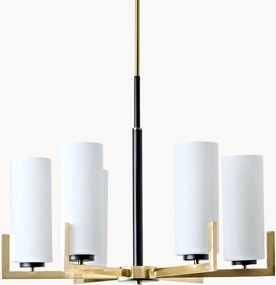 Lustre de vidro grande Fortano