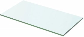 Prateleiras 2 pcs 50x20 cm vidro transparente