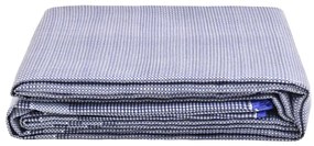 vidaXL Tapete de campismo para tenda 550x250 cm azul