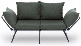 Sofá-Cama de 2 Lugares Viper – Verde – 150 cm x 78 cm x 60 cm