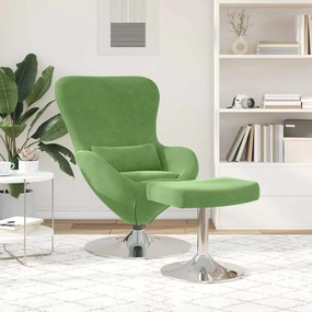 Poltronas, Reclináveis e Cadeiras-Camas 2 pcs Verde claro