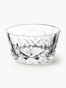 Taças de vidro com relevo de cristal Harvey, conjunto de 4