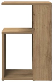Mesa de apoio 36x30x56 cm derivados madeira carvalho artisiano