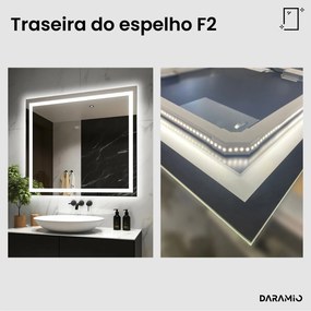 Espelho com luz F2