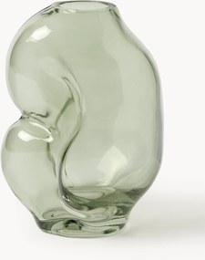 Jarra de vidro artesanal Gleam, Alt 18 cm