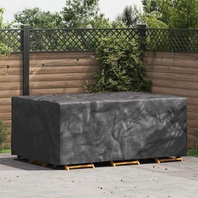 vidaXL Capa para móveis de exterior Preto 210 x 130 x 70 cm 210D