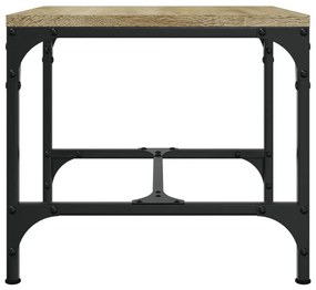 Mesa de apoio 40x40x35 cm derivados de madeira carvalho sonoma