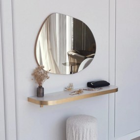 Espelho Gusto – Dourado – 75 cm x 55 cm