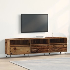 Gabinete de TV Madeira Velha 150x30x44,5 cm Madeira Engenharia