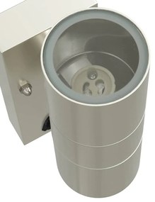 Lâmpadas vidaXL aço inoxidável aço inoxidável
