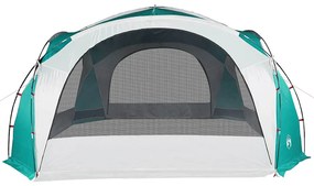 Tenda de festas impermeável verde