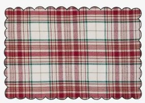 Individual De Mesa Em Algodão Isgren Vinho Tinto - Sklum