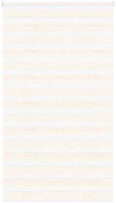 vidaXL Cortina de zebra 120x200 cm largura do tecido 115,9cm poliéster