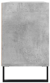 Móvel de TV 103,5x30x50 cm derivados madeira cinzento cimento