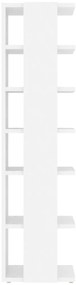Sapateiras 2 pcs 27,5x27x102 cm derivados de madeira branco