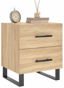 Mesa cabeceira 40x35x47,5 cm derivados madeira carvalho sonoma