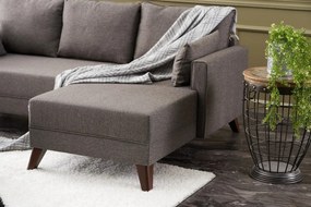 Sofá-Cama de Canto Bella – Castanho – 205 x 85 x 81 cm