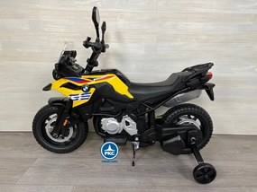 Moto criança eletrica Moto BMW F850 GS 12V Amarela