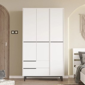 Roupeiro ON15 – Branco – 112,2x195,6x55 cm