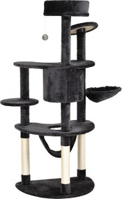 PawHut Árvore Arranhador para Gatos Grande Altura 155cm Torre de Escal