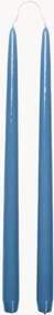 Velas de jantar artesanais Smooth, conjunto de 4