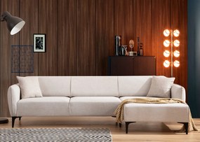 Sofá de Canto Belissimo – Off White – 270 x 140 cm