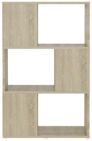 Estante/divisória 60x24x94 cm contraplacado carvalho sonoma