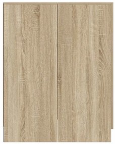 Armário p/ máquina lavar roupa 70,5x71,5x91,5cm carvalho sonoma