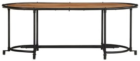Mesa de centro 110x55x40 cm madeira de acácia maciça