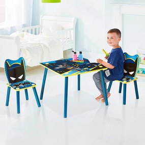 Conjunto Infantil de Mesa e Cadeiras BATMAN AZUL