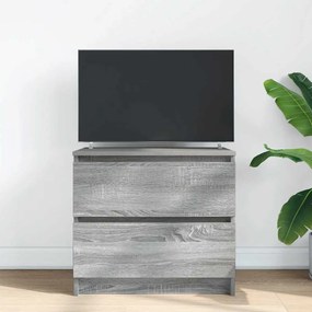 Móvel de TV 60x35x54 cm derivados de madeira cinzento sonoma