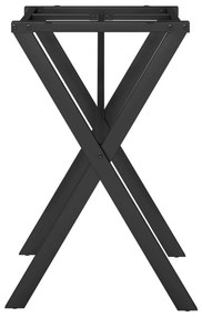 Pernas para mesa de jantar estrutura em X aço