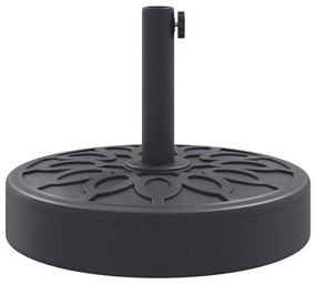 Base de guarda-sol para postes de Ø38/48 mm 25 kg redondo