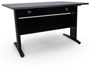 Secretária de Escritório 1600x800x750 mm Soho Preto / Preto