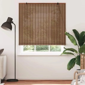 Persiana de Janela com cortinas Manual Castanho 150 x 220 cm Bambu