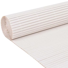 Cerca de jardim dupla face 110x300 cm branco