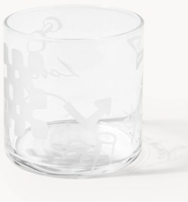 Westwing I Crosby Studios, Copo artesanal Cristal, conjunto de 2