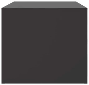 Mesa de centro 67x50x44 cm aço preto