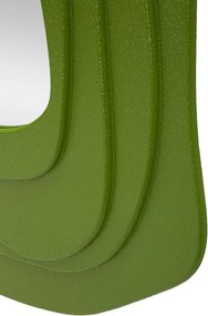ESPELHO DE PAREDE DALIA 90X4X97 CM VERDE