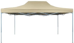 Tenda pop-up dobrável 3x4,5 m branco nata