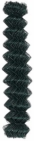 Cerca Verde 10 x 1.4 m Metal com revestimento de PVC