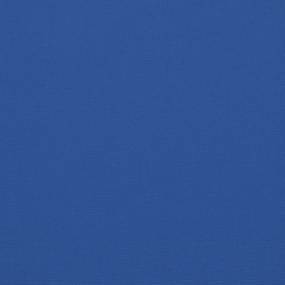 Almofadões de cadeira 6 pcs 40x40x7 cm tecido oxford azul